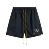 Men's Plus Size Shorts with cotton printing and embroidery Triangle iron 100% replica of European sizeCotton sm2r