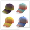 Chap￩us de festa Chap￩us de festa colorf gradiente 5 estilos Personalidade Cap ajust￡vel Cap ADT Sun Europe e Am￩rica 100pcs B3 Drop del Dhpkv