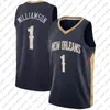 Zion Trae Young Williamson Basketball Jersey New 2023 City Dejounte Murray Spud Webb Jerseys