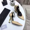 Top Quality Dress Shoes Designer Leather High Heels Stylish Women Wedding Party Sexy Heel Sandals Woman Pumps gfawd