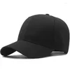 Casquettes de baseball 2022 High Top Coton dur Big Taille Blank Baseball Hat Homme Femme Plus Snapback Cap 55-60cm 60-65cm