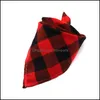 Ropa para perros Ropa para perros Triángulo Pañuelos Ajustable Perros para mascotas Gato Cuello Bufanda Corbata Corbata Corbata Pañuelo Cuello Pañuelo Accesorios Dhp6G