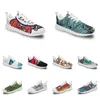 men women custom sports shoes anime cartoon animal design diy word black white blue red colorful outdoor mens trainer 162