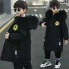 Fashion Down Coat Winter Clothes for Boys baby Down Jacket kids Thick Warm Coat Casual Parka for Teenager with Large Fur Collar