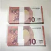 L01295 Banconote in denaro falso Collezione di oggetti Divieto Qjsb Euro contraffatti Regali aziendali 10 banconote Gioca a billette finte Party Cur 1999074FZ4V