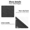 Bilstol Back Protector Pad Pu Leather Children's Kick Mat Universal Auto Interior Kids Anti Dirty Cushion Vehicle Accessories