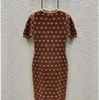 Luxe dames designer jurken lente herfst jersey jurk voor dame rokken wiinter kleding gratis maat multi -stijl optioneel