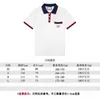 Men's T-Shirts designer Correct version home double embroidery pocket splicin contrast casual Lapel men's and women's loose short sleeve polo shirt hih DPCU