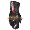 Gants de moto ST782 gants d'équitation respirants portables en cuir Long Knight gants de Protection contre les chutes en Fiber de carbone