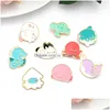 Pins Brooches Enamel Turtle Sea Horse Whale Brooch Pins Cute Cartoon Marine Animal Lapel Pin Toop Shirt Bag Co Women Children Fashi Dhhcw