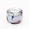 Förvaringslådor BINS TEA POT TIN BOX HEM Trädgård Personlighet Candy DrumShaped Cookie Handgjorda tvål Candle Jar Packaging Case 33 J2 D DH7NT