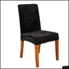 Pokrowce na krzesła wydrukowane krzesła er Big Elastic Seat krzesło ers biuro slipers restauracja bankiet el dom home dekoration 20211230 Drop dhbpj