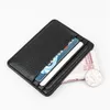 Depolama çantaları PU deri kart tutucu ince banka kredi kimlik kartları madeni para çantası küçük değişiklik cüzdan organizatör kadın erkekler ince iş çantası