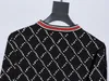 DUYOU pull à col rond pull tricoté hommes gothique lettre imprimé pull Harajuku coton chandails pour femmes 84542