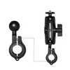 Car 1-inch Aluminum Motorcycle Fixed Bracket Adapter 25MM Ball Head Handlebar Mirror Bracket Base Bicycle Phone GPS Mount Stand