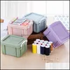 Fabric And Sewing Mti Function Storage Boxes Kits Colourf Portable Household Needle Threads Box Set 15Pcs Sewing Kit Diy Tool 5 7Bx Dhklq