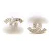 Stud Fashion Stud Earrings Woman Designer Earring Multi Colors C Letter Jewelry Women Diamond Wedding Gifts T2302031