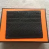 Prawdziwy POS Magic Portfel Ultra-cienki uchwyt na kartę skórzaną Projekt mody mężczyzn Kobiety Karta kredytowa Slim Bank Id Card Case WI219c