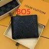 2023 Designer Louis Vuitton Short Purse for Men and Women ysl Short Purse for Women Leather gucci purse with box