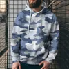 Sweat à capuche pour hommes, automne et hiver, Camouflage personnalisé, mode, motif d'impression 3D, pulls, Streetwear, manteaux polaires