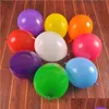 Decorazione per feste Moda 12 pollici Decorazione per palloncini addensare Pin Tail Round Airballoon Eco friendly per compleanno Festa di nozze Deco Dh8Gt