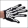 Party Decoration Glove Halloween Makeup Ball Bar KTV Party Mittens Skeleton Children ADT Terror Mitts Factory Direct Selling 3 DHWC6