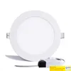 Dimmable Round Led Panel Light SMD 240V Led Ceiling Recessed down lamp downlight driver