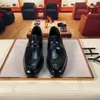 2023 Mens Dress Shoes Designer Office Echte lederen flats mannelijk merk Wedding Business Oxfords Maat 38-44