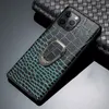 Sockt￤t bilmagnetisk ringh￥llare l￤dertelefonfodral f￶r iPhone 14 Pro Max