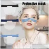 Masques de concepteur Masque facial Masque Ventilation Langue des lèvres Visualisation Anti-poussière Protéger Masques buccaux Peau Réutilisable 4 2Q Dha7U