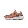 M￤n stitch l￶pskor anpassade sneakers kvinnor mode svart vit midklipp andningsbar sportsko f￤rg47