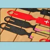 Favor de festas PLAT PL ROD Tags PVC LAGE TAG FORMA RED AMARELO CARTO DE INFORMAￇￕES PRETO NOVA CHEGA 1 6CM L1 DROP ENCERRA DO DHE98