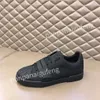 Hommes Sneakers Hommes Chaussures Bout Rond Concise Dentelle En Cuir Casual Extérieur Mode Classique Confortable Printemps Automne Simplicité edj211204