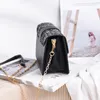 Designerka torba na ramię Crossbody łańcuch torebki klapa lady tapy torby portfela torebka mody podwójne ptaki solidne hasp talia kwadratowy pasek skórzany posłańca