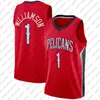 Zion Trae Young Williamson Basketball Jersey Atlantas Hawk New 2023 Orleans City Pelican Dejounte Murray Spud Webb Jerseys