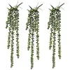 Dekorative Blumen, 35/70 cm, grüne Liebhabertränen, künstliche Sukkulenten, DIY-Blumenarrangement, Zubehör, gefälschte Hochzeit, Weihnachten