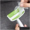 Lint Rollers Brushes Car Air Outlet Vent Dusting Brushes 2 Head Clothing Dust Remover Eco Friendly Home Cleaning Tools 75T Dhgarden Dh7Ou