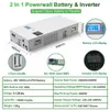 48V 100AH PowerWall 2 en 1 onduleur intégré LiFePO4 batterie 5KWH 6000 Cycles Plug and Play avec PV pour système solaire domestique