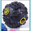 Hondenspeelgoed Chews Dog Toys Pet Puppy Sound Ball Lekkage Food Toy Balls Cat Squeaky Chews Squeaker Pets Supplies Play 297 S2 Drop Deli DHY03