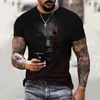 Erkek Tişörtleri 2022 Korku Laurie Strode Baskı T-Shirt Cadılar Bayramı Gömlek Erkek Kadın Genç Kafatası Baskı Üstü