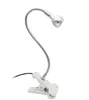Bordslampor Dimble Clip Holder Luz USB LED Desk Lamp Flexibel Home Office Book Light Goosenhals Reading