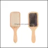 Engångskam Gasbag Mas Big Board Comb Miljö Skydd Combs Woodiness Hair Brush Styling Tools Wear Motsting Newarrival DHXKW