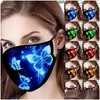 Designer Masks 2021 Butterfly Printing Mask Washable Breathable Face Outdoor Sport Windproof Dustproof Cycling Masks Designer 25 O2 Dhis4