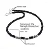 Choker Nature Stone Colliers pour hommes Yellow Tiger Eyes Pierres Collier Chokers pour hommes bijoux masculin