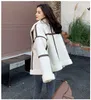 Pur 2022 Casaco de camurça de inverno Casaco mulheres Mulheres de cordeiro quente Parka Ladies Lamb Velvet Faux Pu sobre Concurso Locomotivo Bomer de Locomotiva