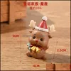 Christmas Decorations Christmas Decoration Supplies Creative House Decor Tree Santa Claus Snowman Rabbit Elephant Animal Ornaments G Dhjkb