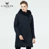 Parka in piumino da donna GASMAN Collezione invernale Brand Fashion Giacche bio spesse Cappotti con cappuccio Plus Size 5XL 6XL 1702 221125