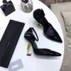 Top Quality Dress Shoes Designer Leather High Heels Stylish Women Wedding Party Sexy Heel Sandals Woman Pumps gfawd