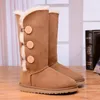 2022 Australia Women Mini Half Snow Bot Australian Classic Warm Boots USA GS Winter Furel Furfy Furry Satin Kidch Boots Boties