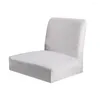 Pillow Stretch Chair Cover Slipcovers For Low Short Back Bar Stool Dining Slipcover Protectors